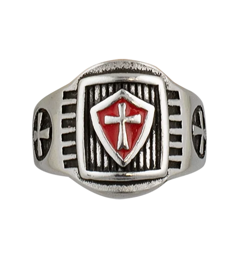 Φωτογραφία προϊόντος: ALBAINOX Δαχτυλίδι Templar shield ring. Size O21