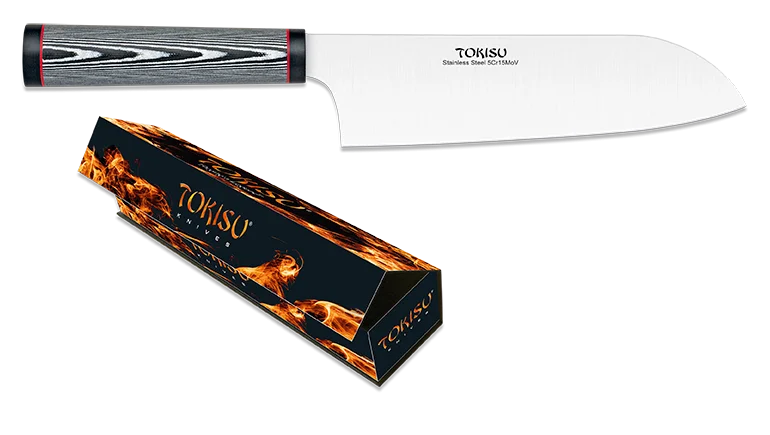 Φωτογραφία προϊόντος: ΜΑΧΑΙΡΙ ΚΟΥΖΙΝΑΣ TOKISU, SANTOKU TOKISU knife. Blade 19.5 cm, 17460