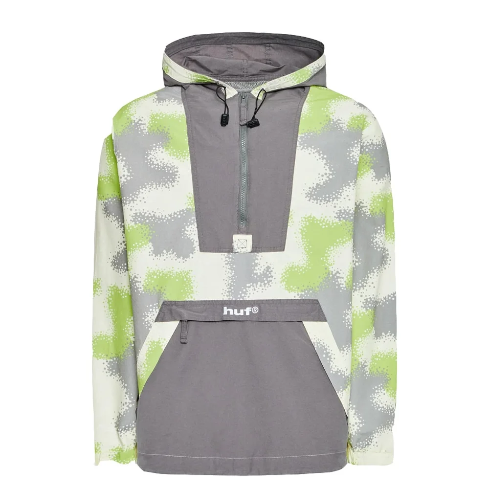 Φωτογραφία προϊόντος: Αντιανεμικό HUF Commander Camo Anorak Grey