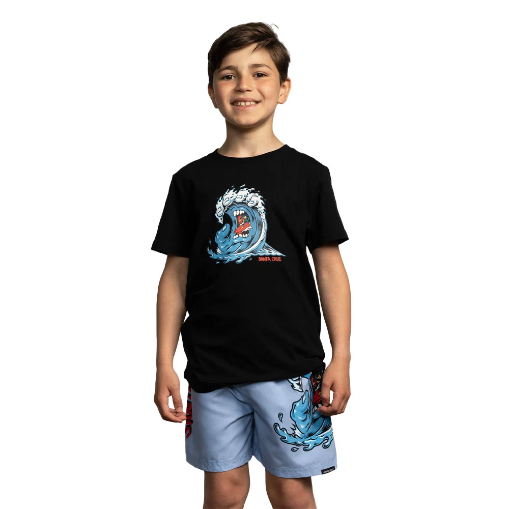 Φωτογραφία προϊόντος: Santa Cruz Screaming Wave T-Shirt Παιδικό Black