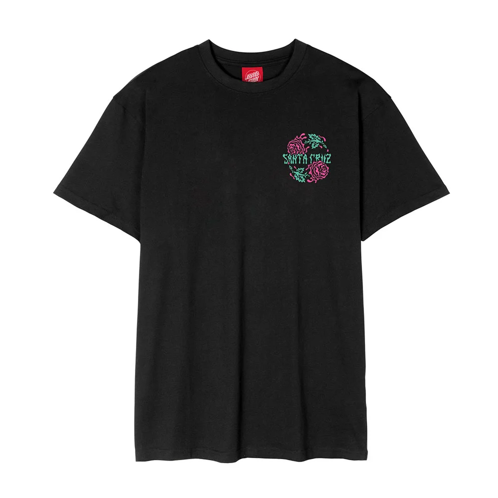 Φωτογραφία προϊόντος: Santa Cruz Dressen Rose Two T-Shirt Ανδρικό Black
