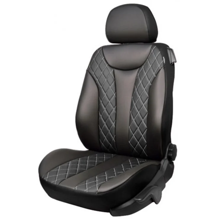 Φωτογραφία προϊόντος: coverlux ΚΑΛΥΜΜΑΤΑ ΑΥΤΟΚΙΝΗΤΟΥ ΣΕΤ ΜΑΥΡΟ ΔΕΡΜΑΤΙΝΗ ΣΕΙΡΑΣ A ΓΙΑ Peugeot 2008 12/19> 4TEM