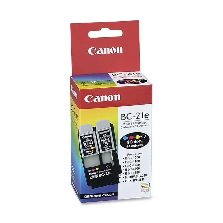 Φωτογραφία προϊόντος: Canon bj-cartridge BC-21e 4 colours (0899A002)