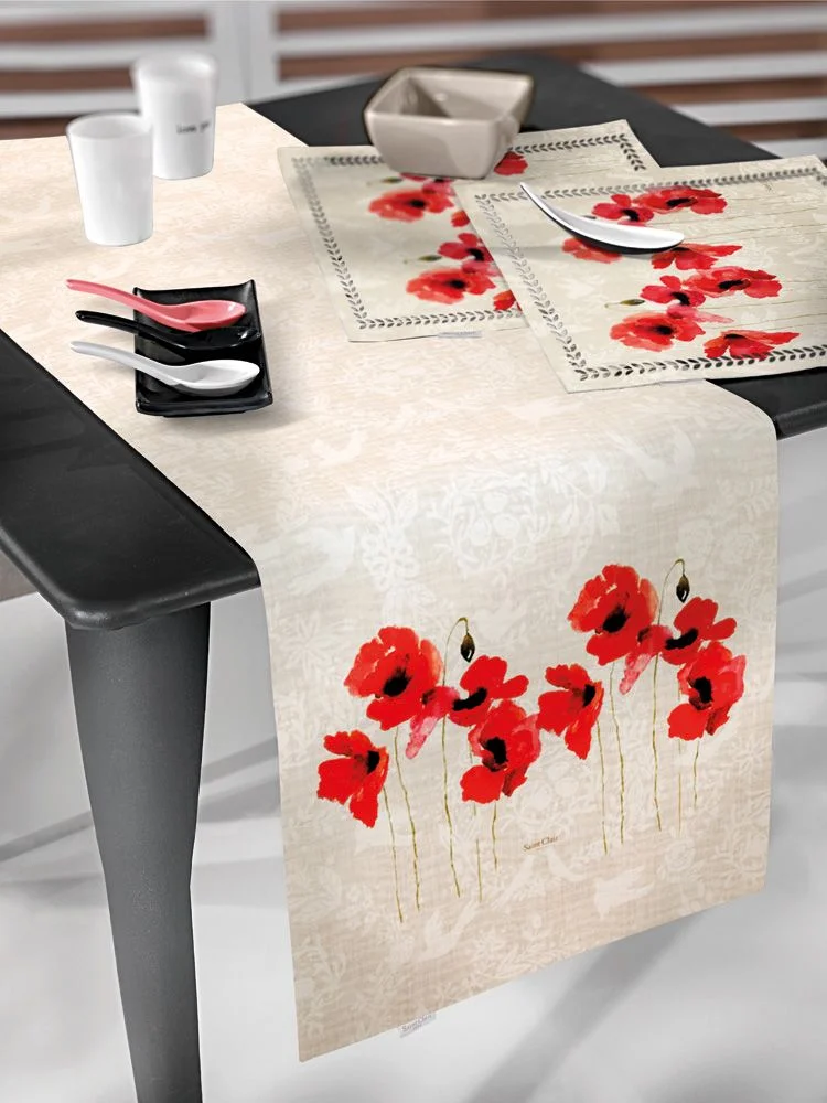 Φωτογραφία προϊόντος: GUY LAROCHE Saint Clair Τραβέρσα 40x160 Ru.11 Red