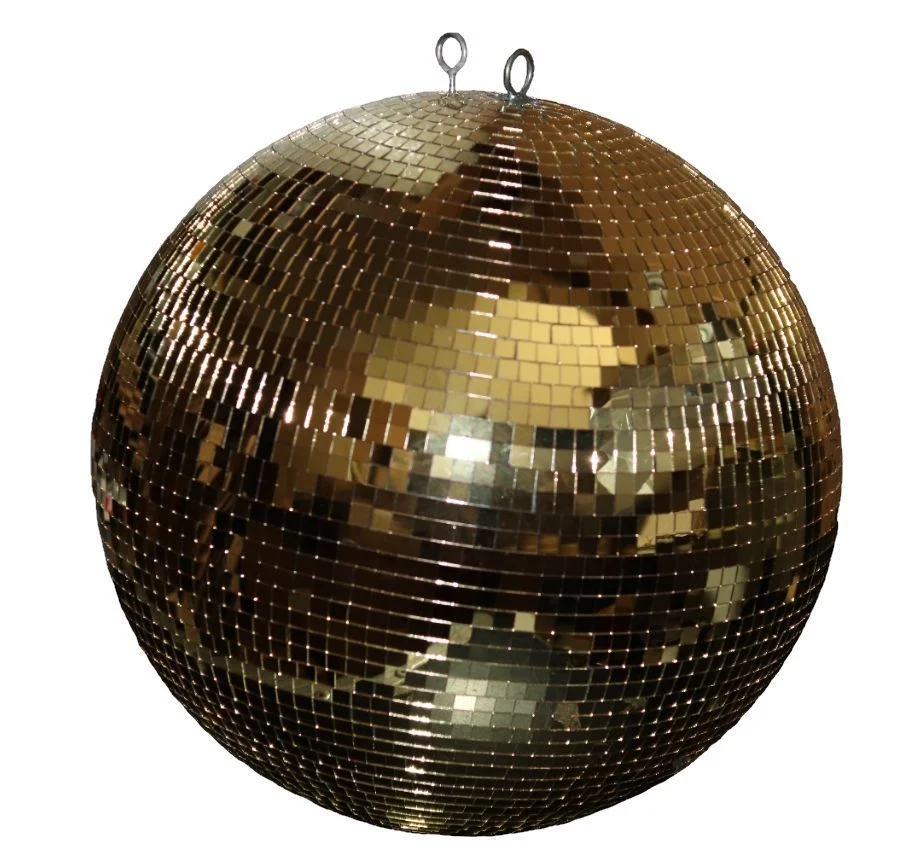 Φωτογραφία προϊόντος: ATHENS BEST ENTERTAINMENT GOLD MIRROR BALL - 50cm with double safety lock - Disco Ball 10x10cm (MB-50G)