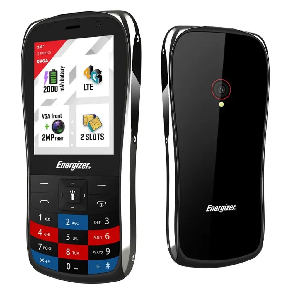 Φωτογραφία προϊόντος: Energizer E284S 64MB/128GB Dual Sim 2000mAh 4G 2.8" Μαύρο