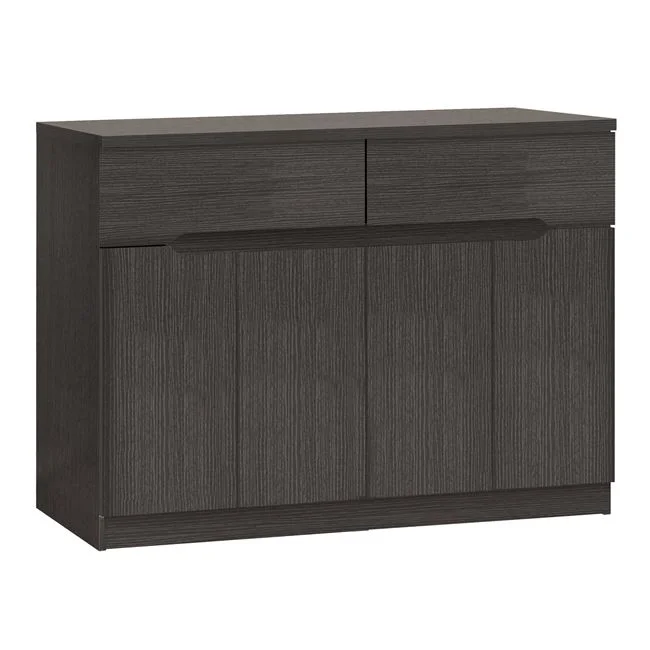 Φωτογραφία προϊόντος: b2b markt ΜΠΟΥΦΕΣ JOLENE HM2234.01 2 ΣΥΡΤΑΡΙΑ & 4 ΠΟΡΤΕΣ ZEBRANO 120X40X80εκ.