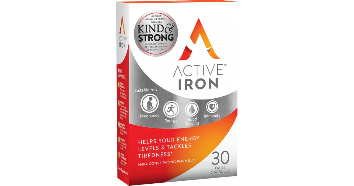 Φωτογραφία προϊόντος: BIONAT Active Iron 25mg 30 κάψουλες