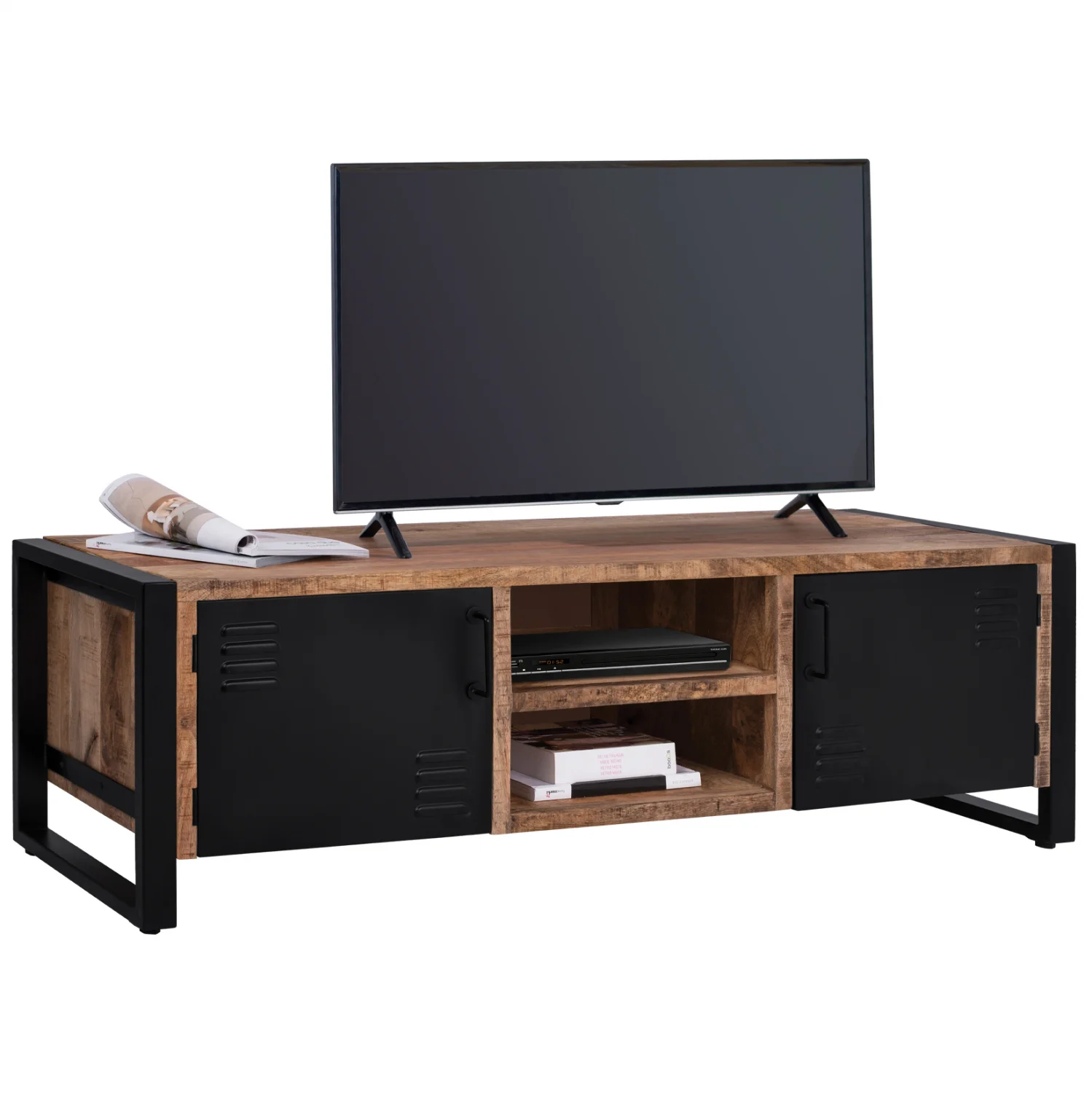 Φωτογραφία προϊόντος: b2b markt ΕΠΙΠΛΟ TV TURNER HM8189.11 ΜΕΤΑΛΛΟ & ΜΑΣΙΦ ΞΥΛΟ MANGO ΦΥΣΙΚΟ 160x45x51Υ εκ.