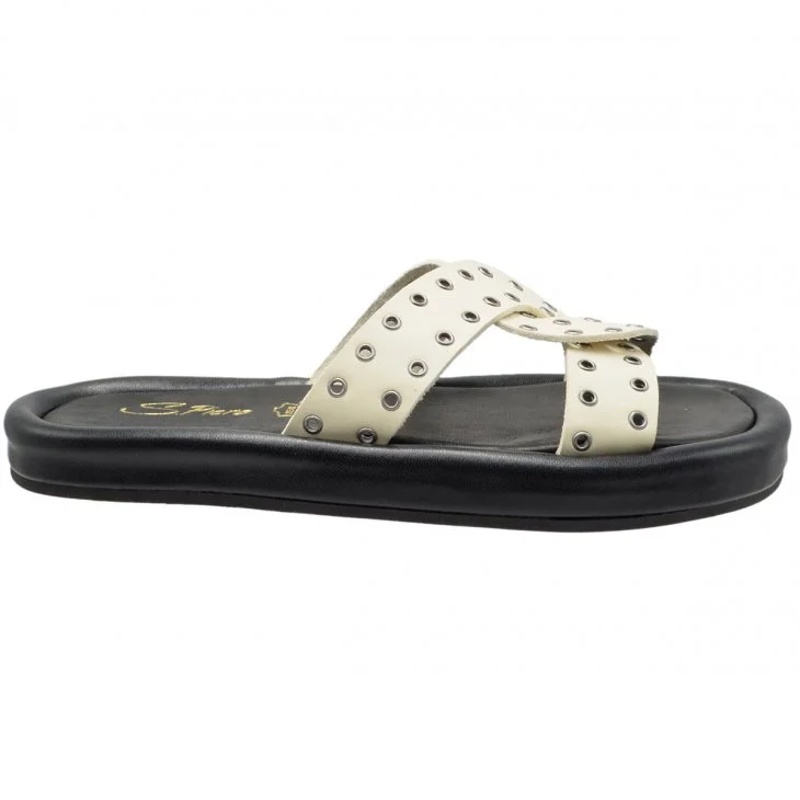 Φωτογραφία προϊόντος: Spiero COMFORT E49-007 OFF WHITE ΔΕΡΜΑ