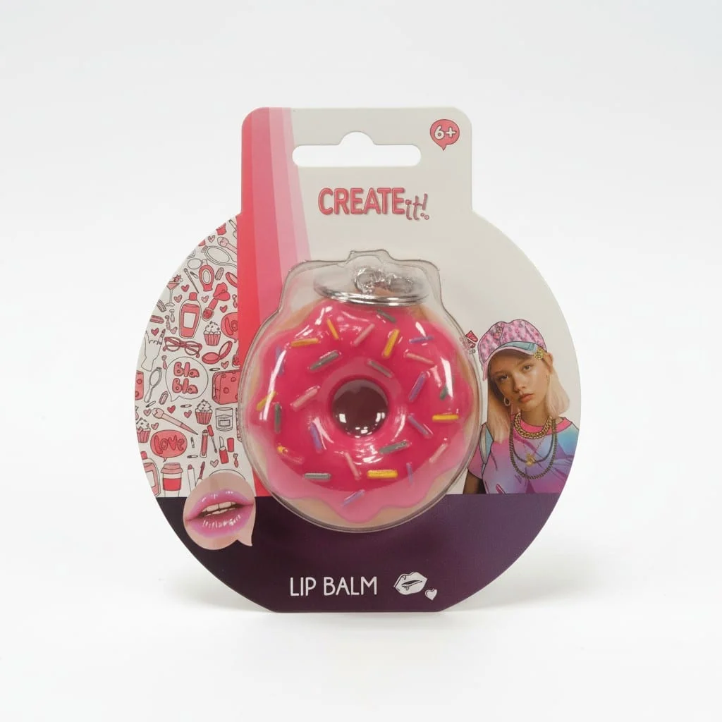 Φωτογραφία προϊόντος: CREATE IT 884135V3 LIP BALM DONUT ΦΟΥΞΙΑ