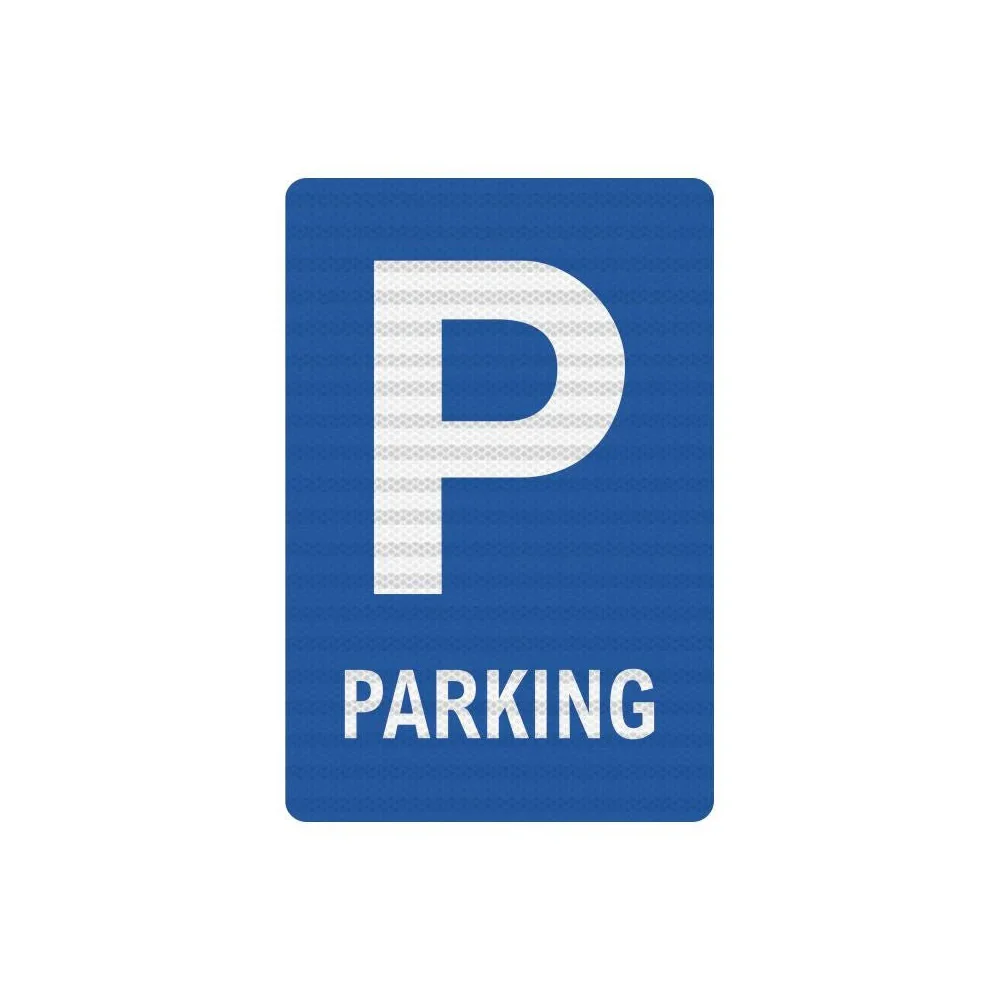 Φωτογραφία προϊόντος: OEM Πινακίδα Parking Αλουμινίου Ανακλαστική - K01