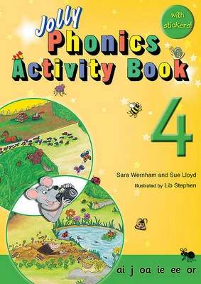 Φωτογραφία προϊόντος: JOLLY LEARNING LTD JOLLY PHONICS ACTIVITY BOOK 4 PB