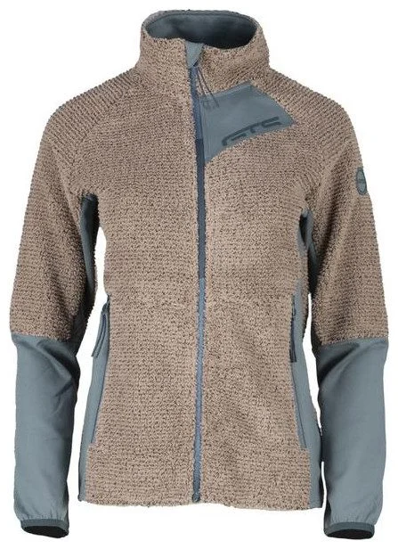 Φωτογραφία προϊόντος: Jacket Waffle Highloft 302442L Taupe Γυναικεία Ζακέτα Fleece GTS - 302442L-64