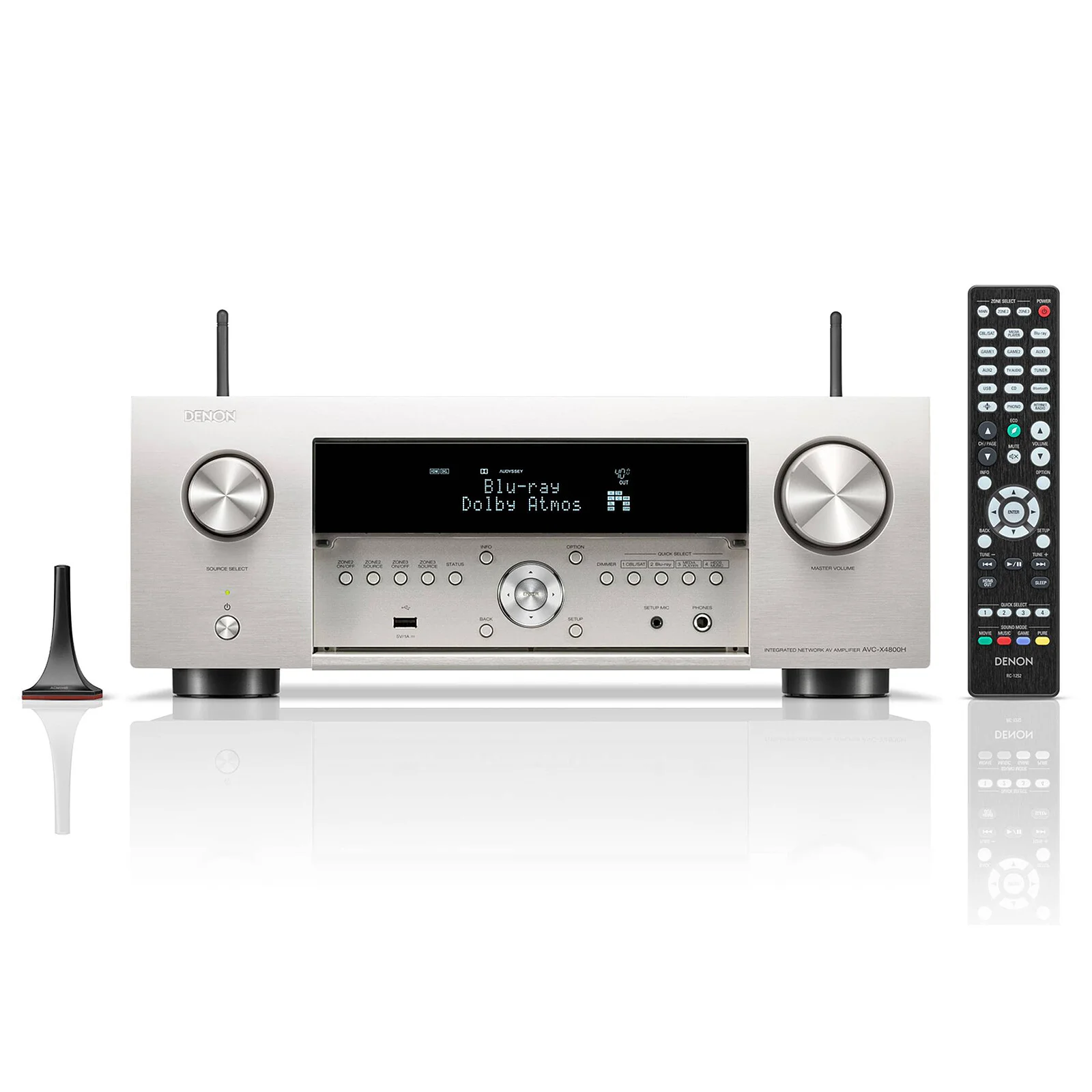 Φωτογραφία προϊόντος: DENON AVC-X4800H | 8K Reference AV Ενισχυτής 11.2 Καναλιών Premium Silver