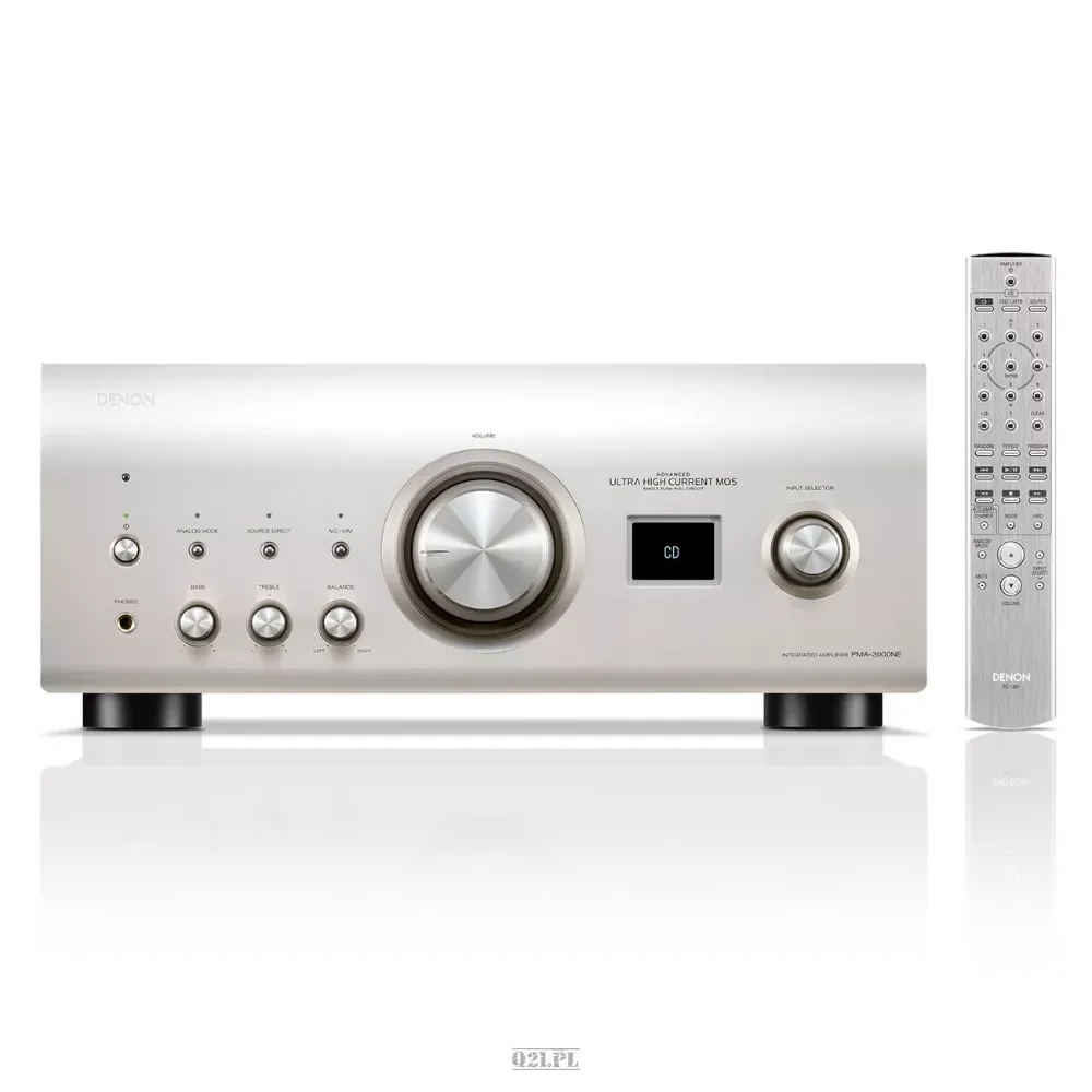 Φωτογραφία προϊόντος: DENON PMA-3000NE | Reference Ολοκληρωμένος Ενισχυτής Ultra AL32 Processing, USB-DAC και Phono MM/MC Premium Silver
