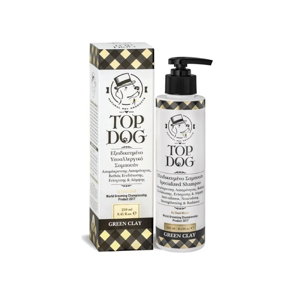 Φωτογραφία προϊόντος: TopDog Top Dog Conditioner Σαμπουάν Σκύλου Green Clay 250ml