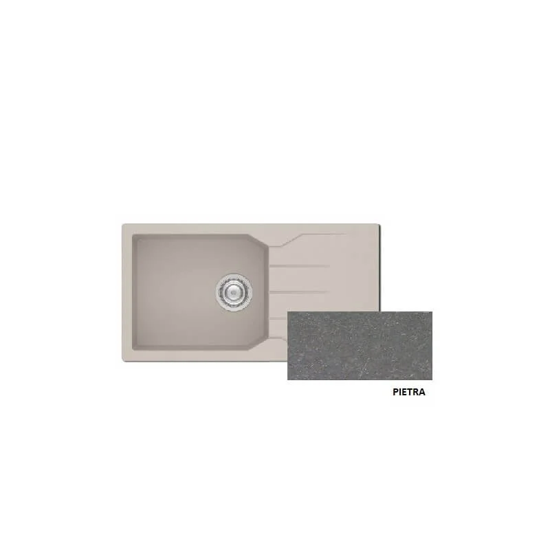 Φωτογραφία προϊόντος: Sanitec Νεροχύτης Granite 814 Pietra Νεροχύτης 86 1B 1D 86x50cm