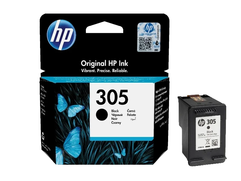 Φωτογραφία προϊόντος: HP Μελάνι Inkjet No 305 Black (3YM61AE)