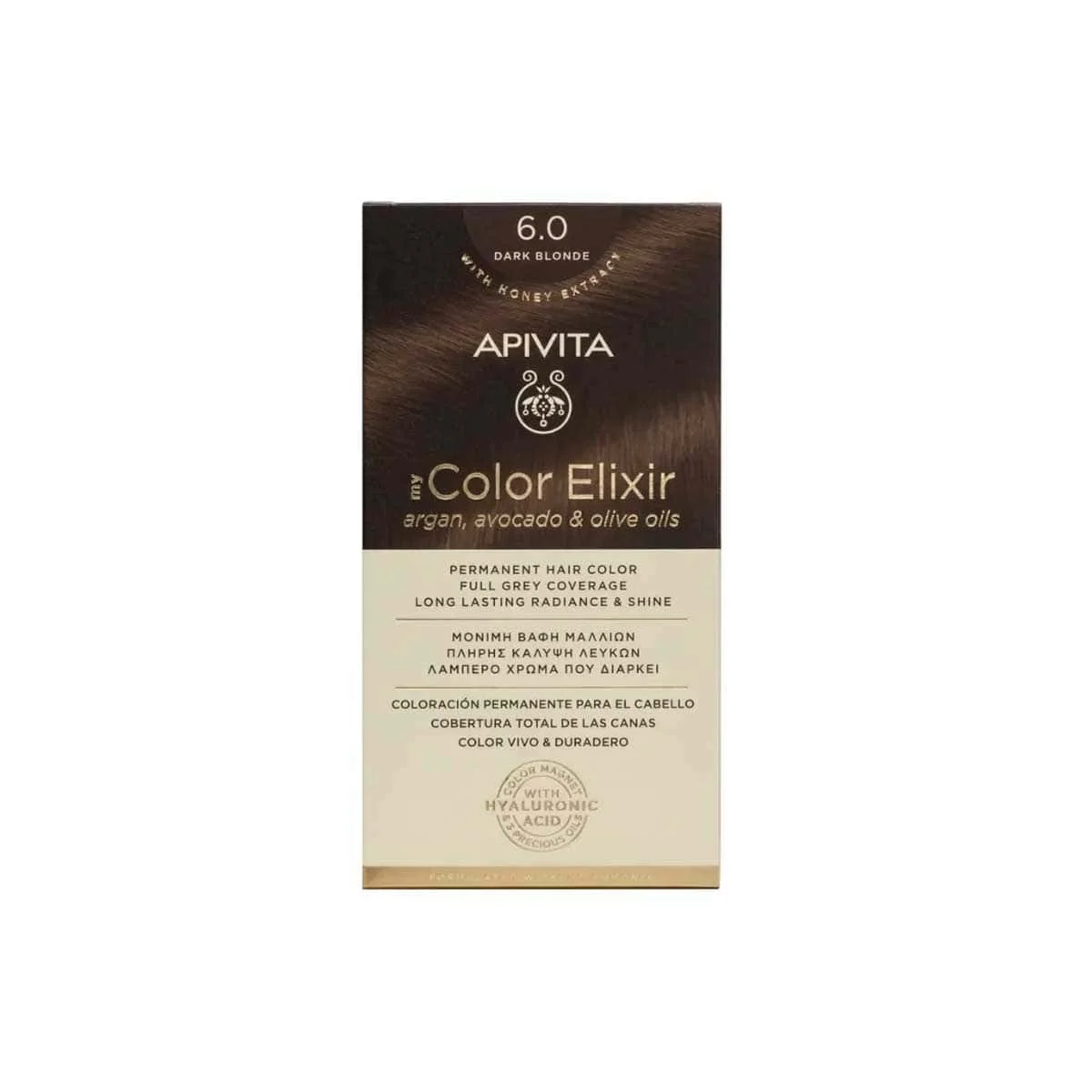 Φωτογραφία προϊόντος: Medipharmacy Apivita My Color Elixir Βαφή Μαλλιών 6.0 Ξανθό Σκούρο 50 ml