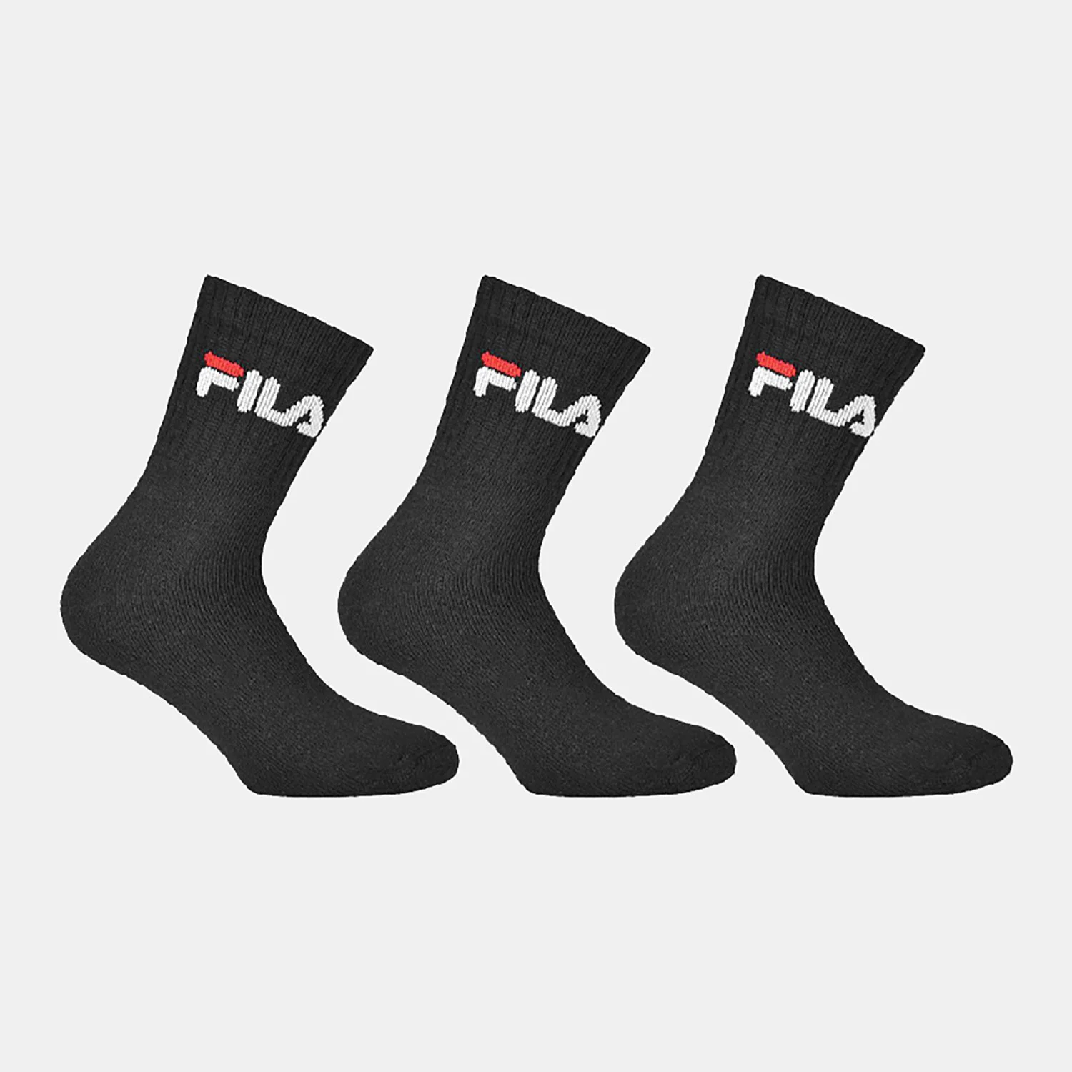 Φωτογραφία προϊόντος: FILA NOC SHORT CREW TENNIS SOCKS ΜΑΥΡΟ