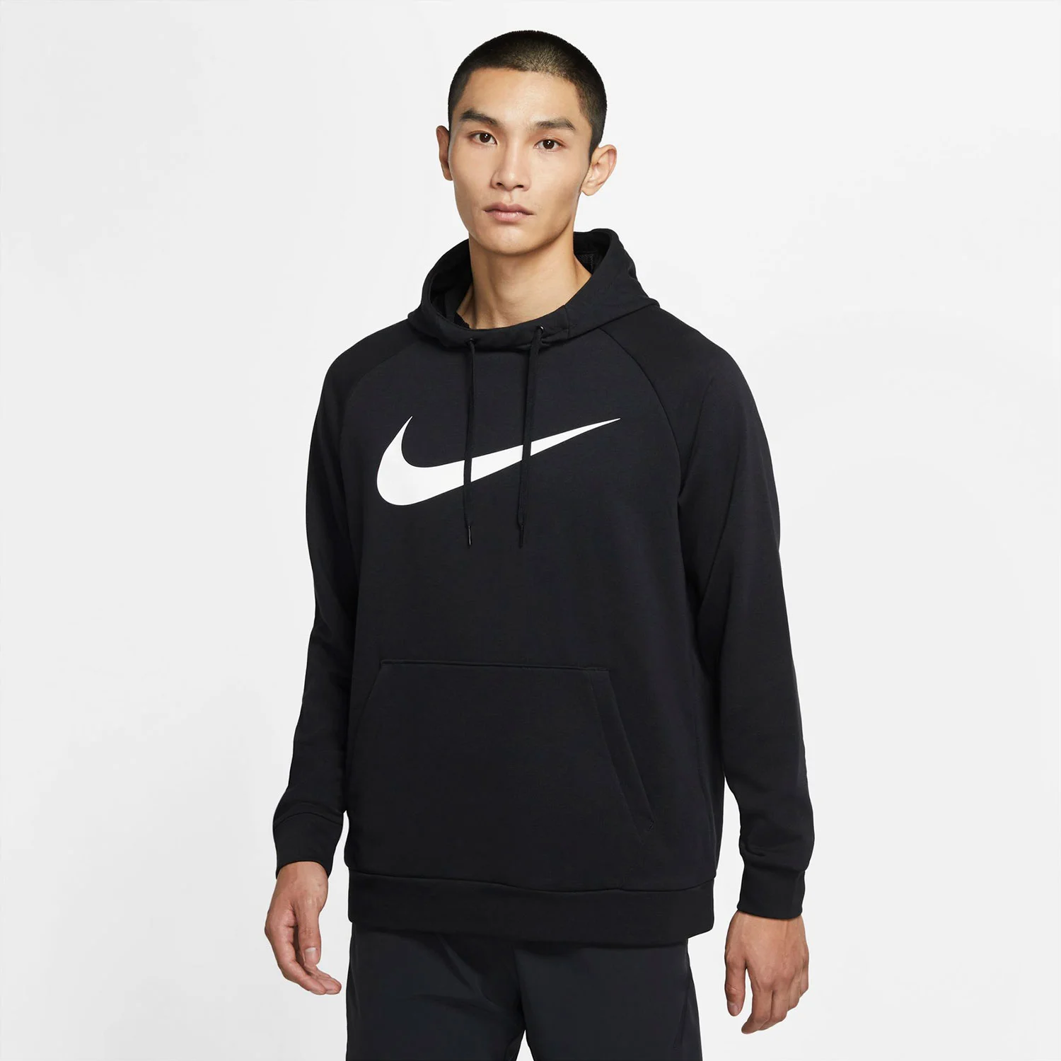 Φωτογραφία προϊόντος: NIKE DRI-FIT TRAINING PULLOVER HOODIE ΜΑΥΡΟ