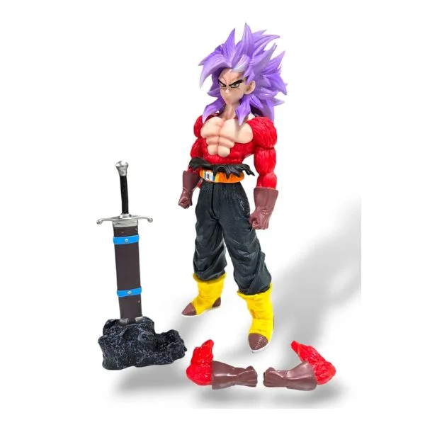 Φωτογραφία προϊόντος: OEM Φιγούρα Δράσης Trunks SSJ4 Dragon Ball GT 30cm Συλλεκτικό PVC Αγαλματίδιο