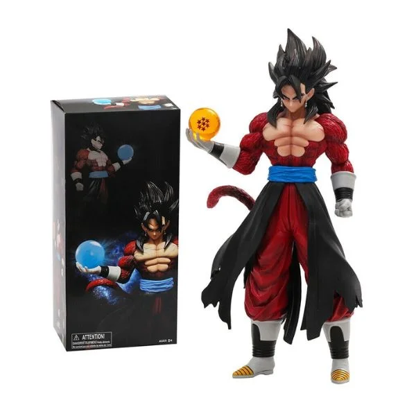 Φωτογραφία προϊόντος: OEM Φιγούρα Δράσης Dragon Ball Super Saiyan 4 Vegeta & Son Goku PVC Συλλεκτικό Αγαλματίδιο