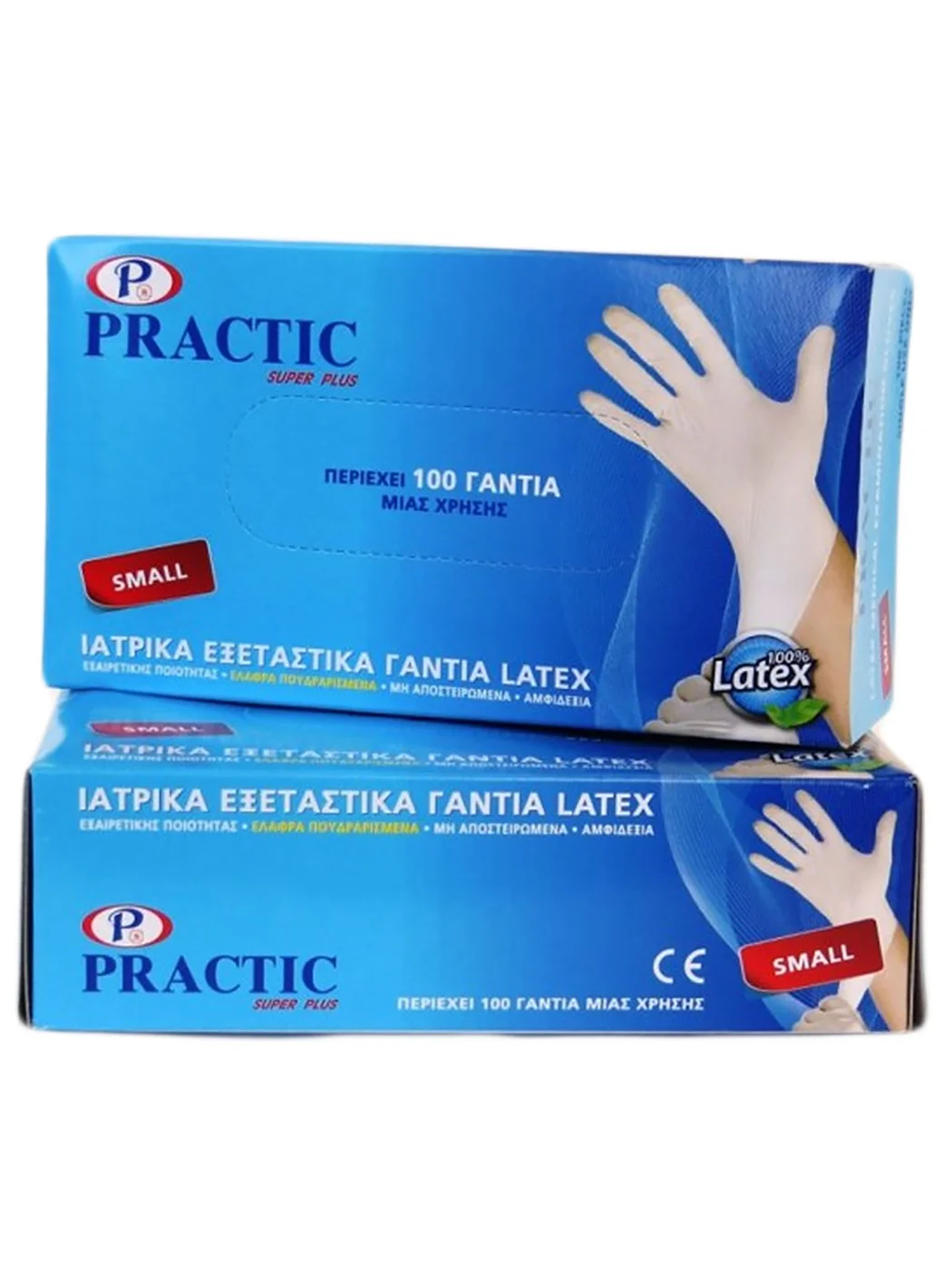 Φωτογραφία προϊόντος: PRACTIC Γάντια Εξεταστικά Λάτεξ (Large) 100τμχ