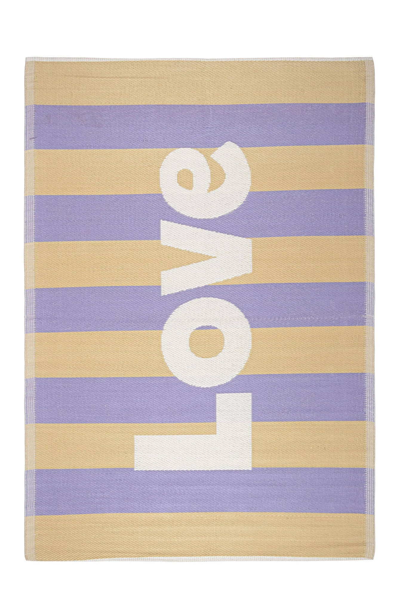 Φωτογραφία προϊόντος: Χαλί Outdoor "Karea" Love Yellow Violet 160x230cm (Bizzotto) (BZ-0607948)