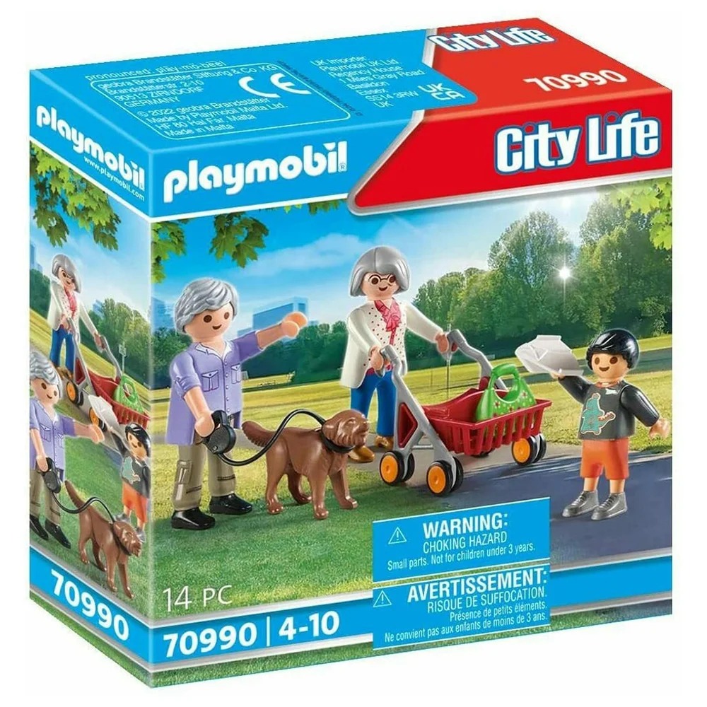 Φωτογραφία προϊόντος: Playmobil - City Life Παππούς και Γιαγιά με Εγγονάκι - 70990