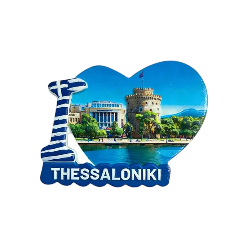 Φωτογραφία προϊόντος: Tradesor Τουριστικό μαγνητάκι Souvenir - Σετ 12pcs - Thessaloniki - 678554