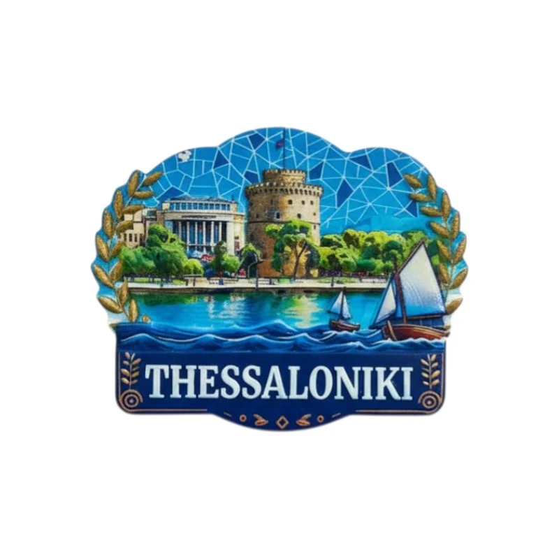 Φωτογραφία προϊόντος: Tradesor Τουριστικό μαγνητάκι Souvenir - Σετ 12pcs - Thessaloniki - 678574