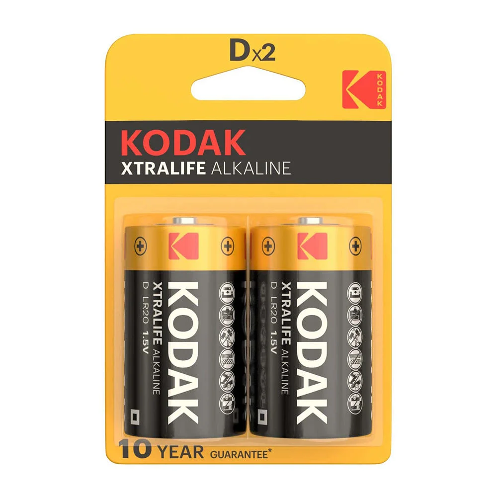 Φωτογραφία προϊόντος: Kodak Extra Life LR20 D Μπαταρία (2τμχ)