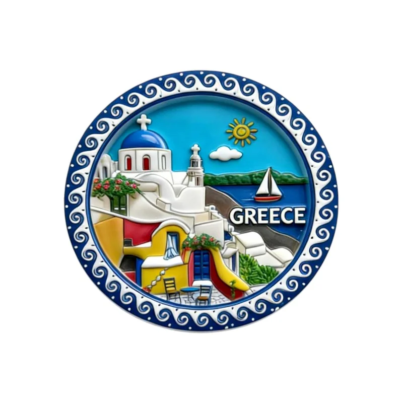 Φωτογραφία προϊόντος: Tradesor Τουριστικό μαγνητάκι Souvenir - Σετ 12pcs - Greece - 678549