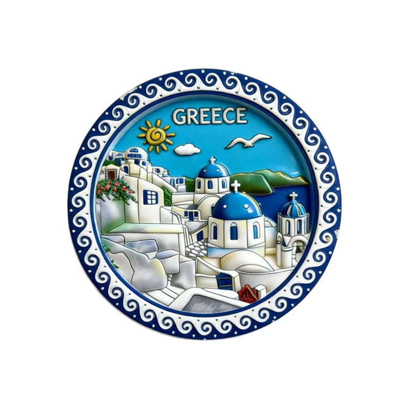 Φωτογραφία προϊόντος: Tradesor Τουριστικό μαγνητάκι Souvenir - Σετ 12pcs - Greece - 678546
