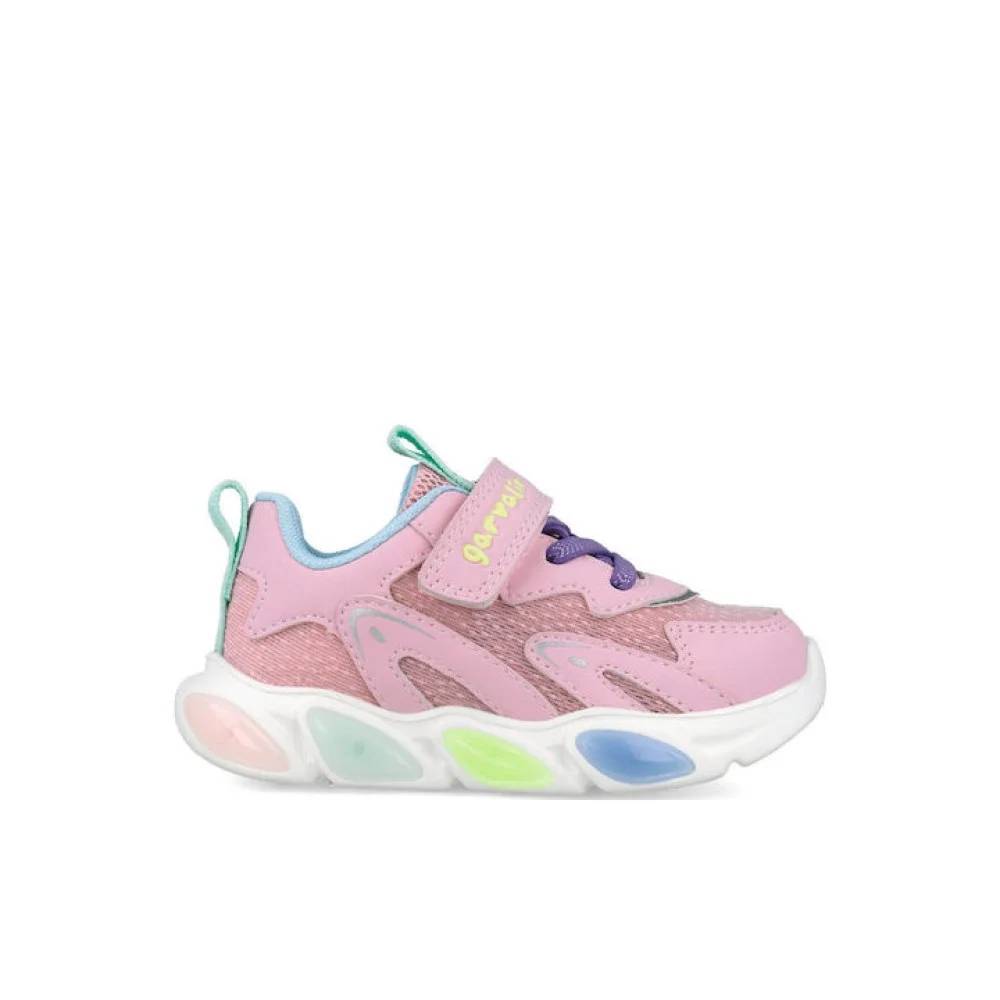 Φωτογραφία προϊόντος: GARVALIN ΠΑΙΔΙΚΑ SNEAKERS ΜΕ ΦΩΤΑΚΙΑ ΡΟΖ 251808-D032