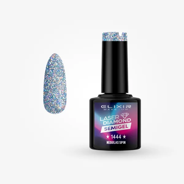 Φωτογραφία προϊόντος: Elixir Makeup Elixir Make-Up Semigel Nail Polish (Nebulas spin)#1444 8ml