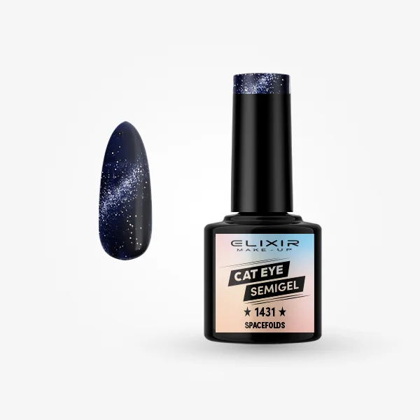 Φωτογραφία προϊόντος: Elixir Makeup Elixir Make-Up Semigel Nail Polish (Spacefolds)#1431 8ml