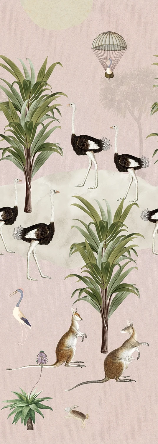 Φωτογραφία προϊόντος: SPITS WALLCOVERIGS Ταπετσαρία BEHANG EXPRESSE OLIVE & NOAH INK7805-BEH - Digital,Non Woven - 280Μx100Π