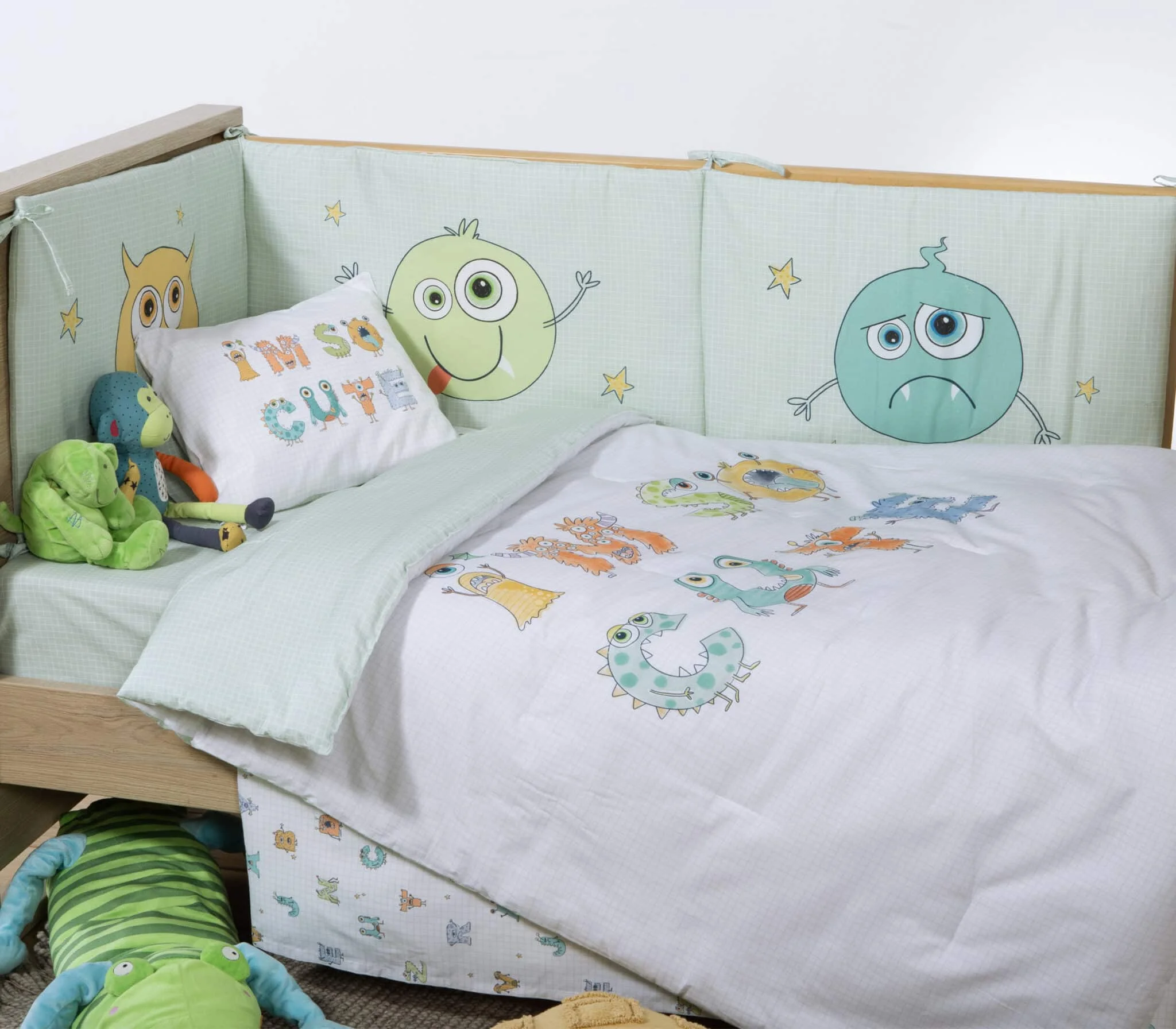 Φωτογραφία προϊόντος: ΠΑΝΤΑ ΚΟΥΝΙΑΣ ALPHABET MONSTER NEF-NEF HOMEWARE