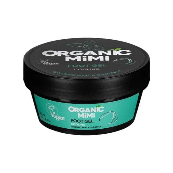Φωτογραφία προϊόντος: OEM Organic Mimi Foot Gel Mint & Chestnut | Δροσιστικό Τζελ Ποδιών για Άμεση Ανακούφιση