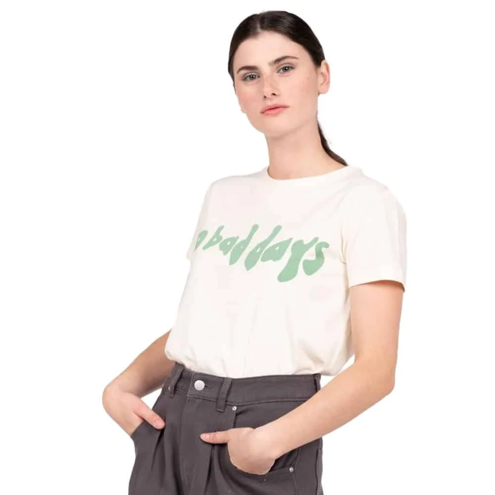 Φωτογραφία προϊόντος: T-Shirt 24 Colours No Bad Days Off White
