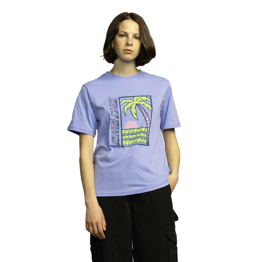 Φωτογραφία προϊόντος: Santa Cruz Palm Strip Loose Fit T-Shirt Γυναικείο Hyacinth
