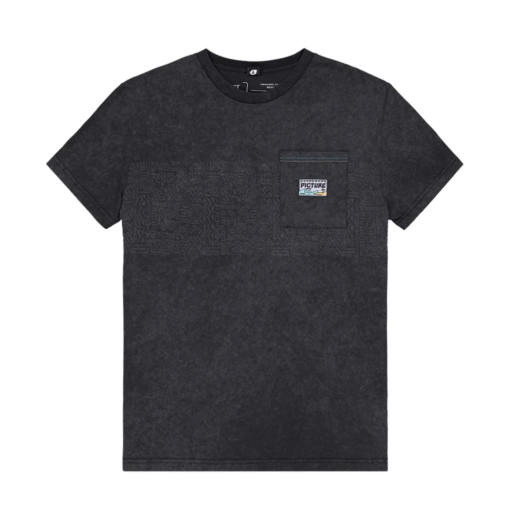 Φωτογραφία προϊόντος: Picture Moeca Organic T-Shirt Black Washed
