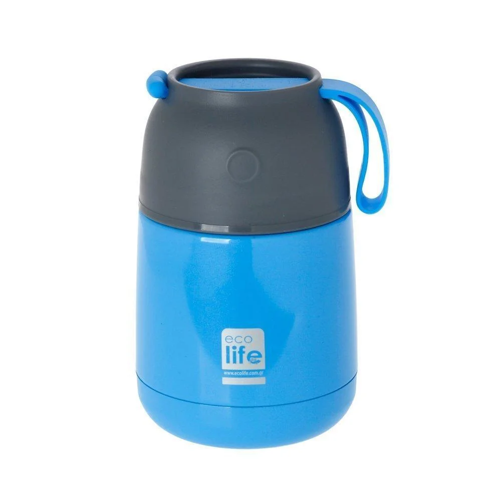Φωτογραφία προϊόντος: Eco Life Θερμός Φαγητού Ecolife 450ml | Baby Blue