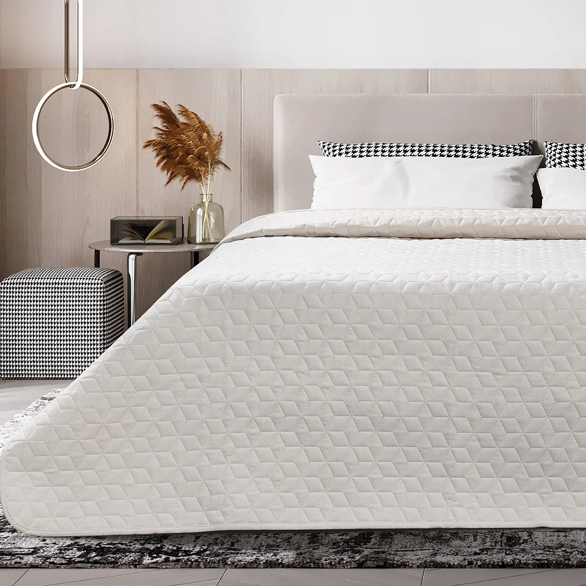 Φωτογραφία προϊόντος: Beauty Home Κουβερλί υπέρδιπλο Trivial Art 12100 σε 3 αποχρώσεις 230x260
