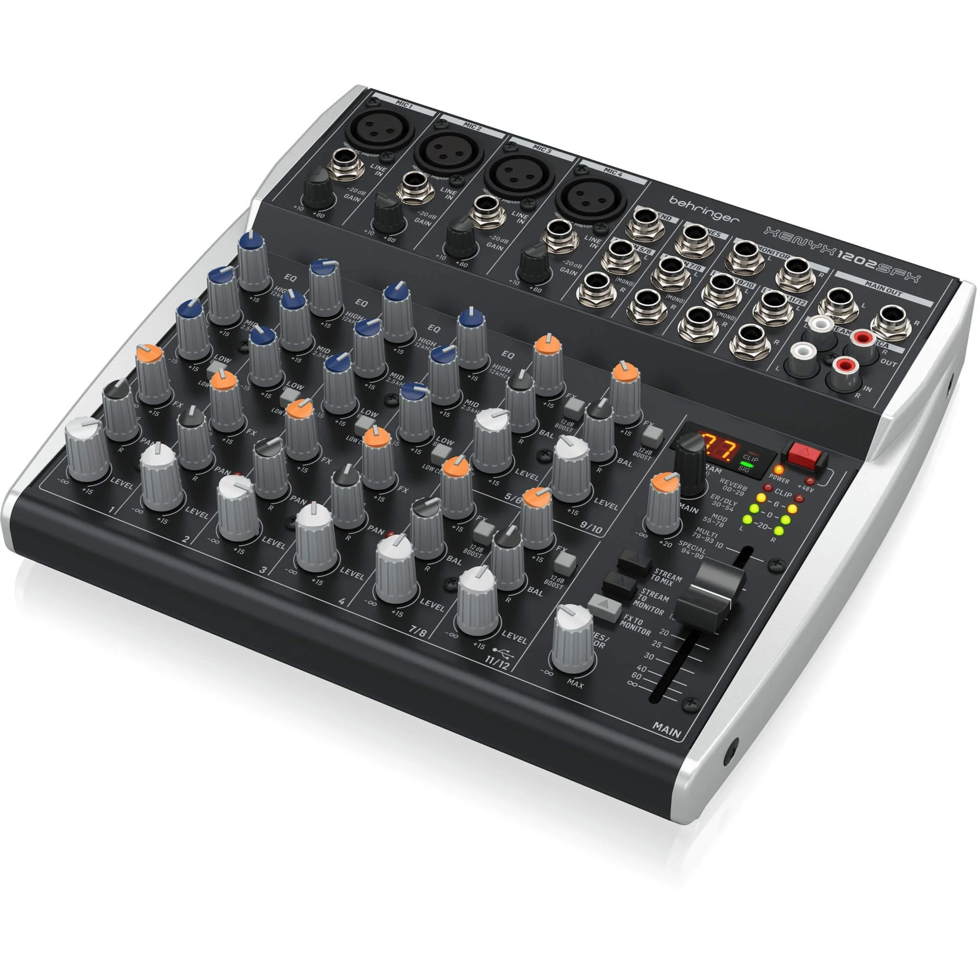 Φωτογραφία προϊόντος: Behringer Xenyx 1202SFX Αναλογική Κονσόλα Μίξης (με Εφέ)