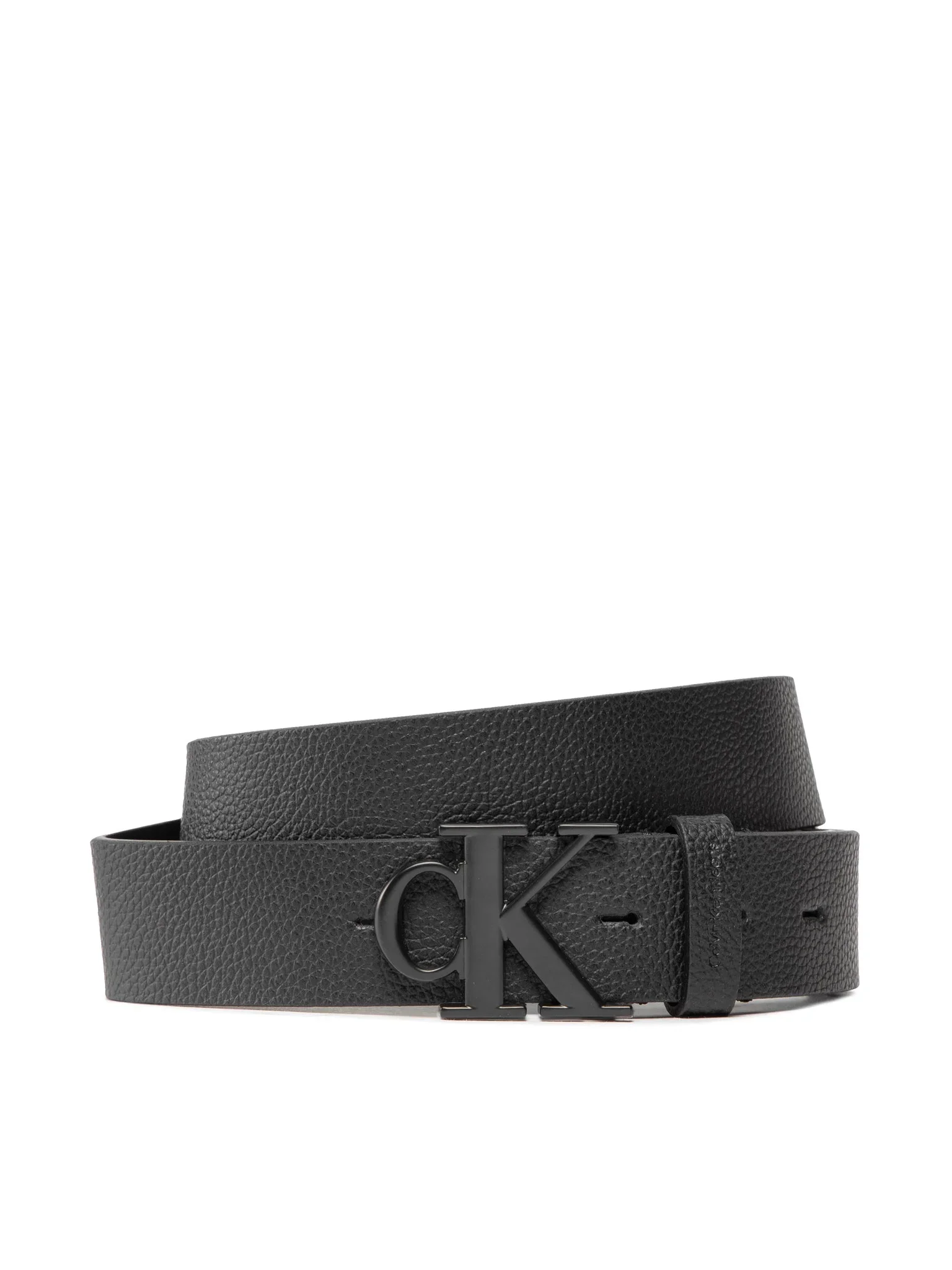 Φωτογραφία προϊόντος: Ανδρική Ζώνη Calvin Klein Round Mono Plaque Belt 35MM K50K509883 - 110, ΜΑΥΡΟ