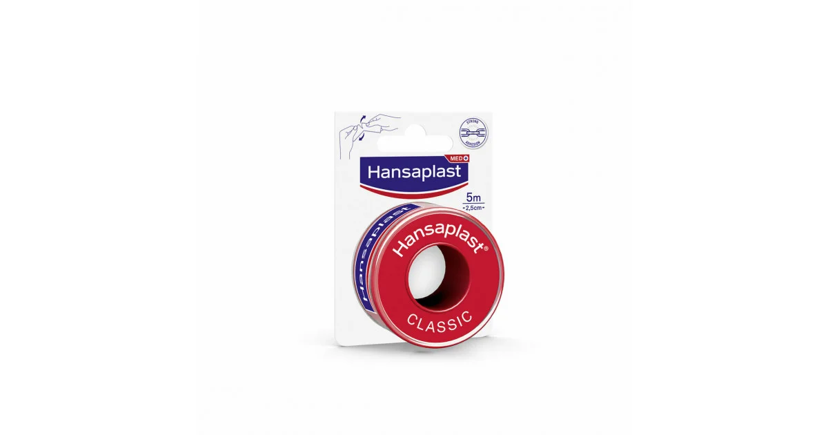 Φωτογραφία προϊόντος: Hansaplast Classic Επιδεσμική Ταινία 2.5cm x 5m